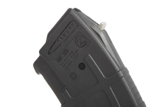 Magpul PMAG AK Magazine holds 30 rounds of 7.62x39 ammunition in a polymer body